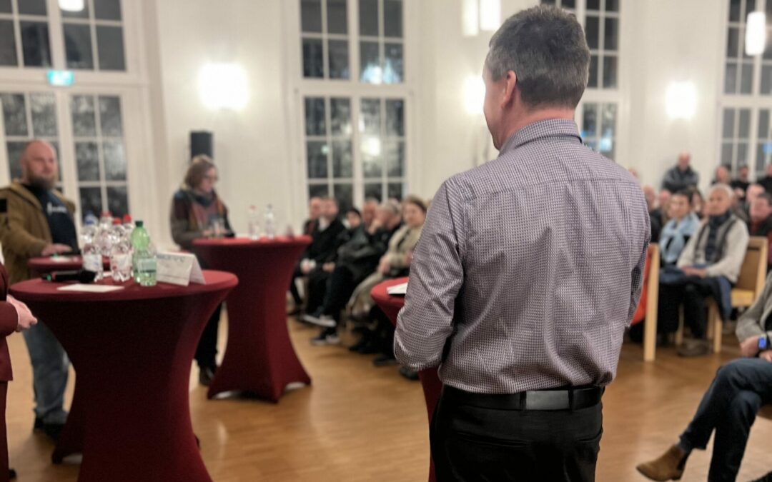 Moderation des Wahlforums zur Bürgermeisterwahl in Heidenau